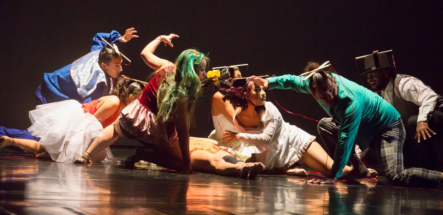 Dance students perform in their annual recital at Pasadena City College.